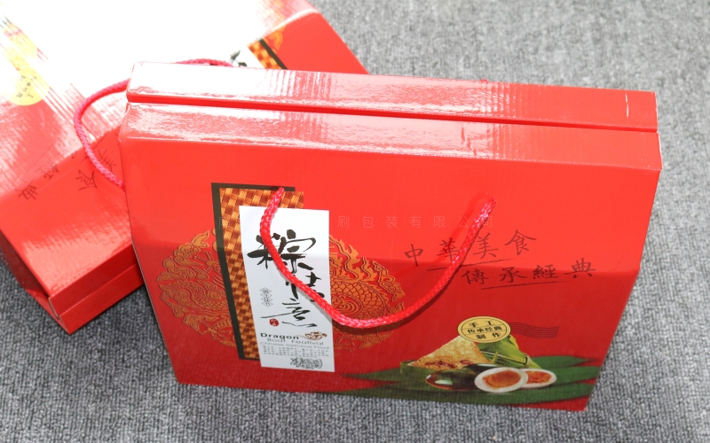 粽子礼盒定制、3层瓦楞包装盒生产